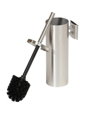 Satin Stainless Steel Wall Mounted Toilet Brush 1 Per Case