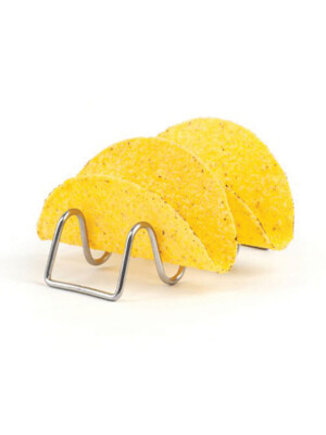 Taco Holder Wire S/S (2 Or 3 Holders) 1 Per Case