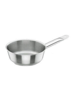 Stainless Steel Flared Sauce Pan 24cm 1 Per Case