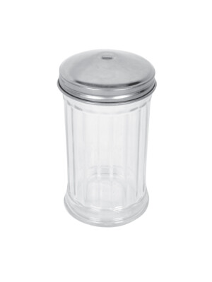 Cheese Dispensers Hole On Top Stainless Steel Perf Cap Sugar 355ml 12 oz 1 Per Case