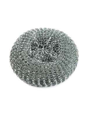 Wire Pot Scrub Galvanised 15G 25 Per Case