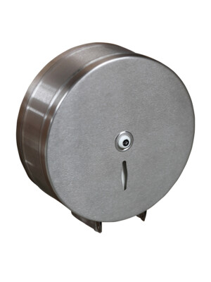 Toilet Roll Dispener Satin Stainless Steel 200M 1 Per Case