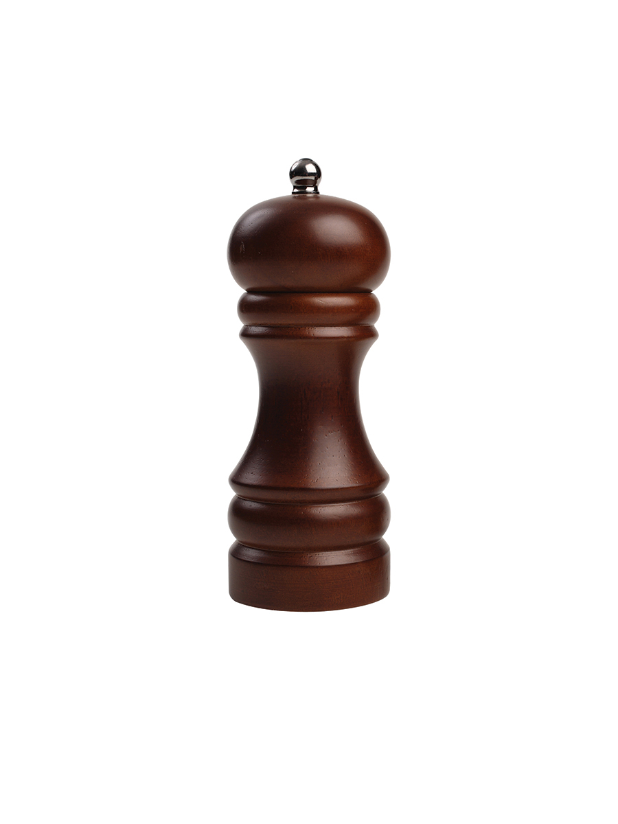 Capstan Pepper Mill Dark Stained Hevea 15cm 6 Inch 1 Per Case