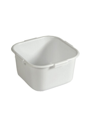 Square Wash Basin 8Ltr White 310x310x170 1 Per Case