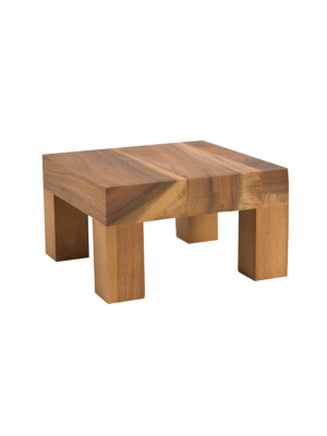 Medium Square Display Block In Acacia L250mmxw250xh165mm (Pack Of 2)