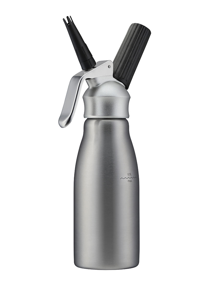Professional Cream Whipper Inox Stainless Steel 0.5Ltr 1 Per Case