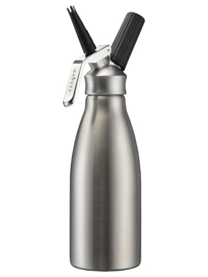 Professional Cream Whipper Inox Stainless Steel 1Ltr 1 Per Case