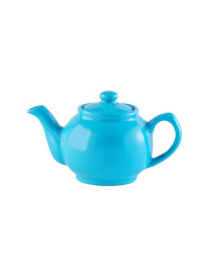 P&K Bright Blue Teapot 39Fl oz 1 Per Case