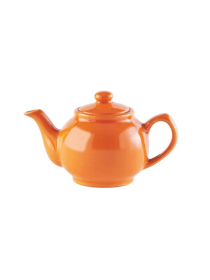 P&K Bright Orange Teapot 39Fl oz 1 Per Case