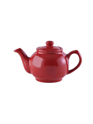 P&K Bright Red Teapot 16Fl oz 1 Per Case