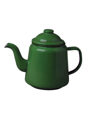 Enamel Teapot Green 1.5L 1 Per Case