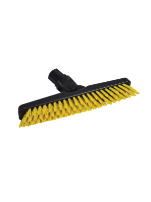 Grout Brush Black W/Yellow Bristles 1 Per Case