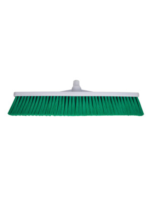 Soft Push Broom - 300mm (12") Green 1 Per Case