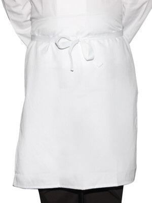 Waist Apron Polycotton White 1 Per Case