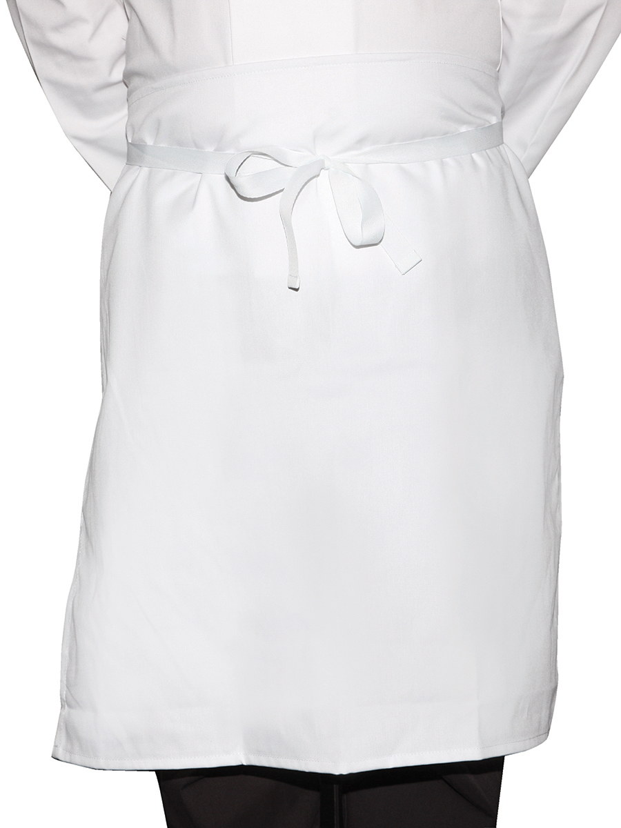 Waist Apron Polycotton White 1 Per Case