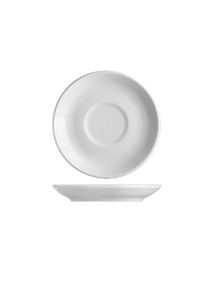 Principle White Saucer 14cm 6 Per Case