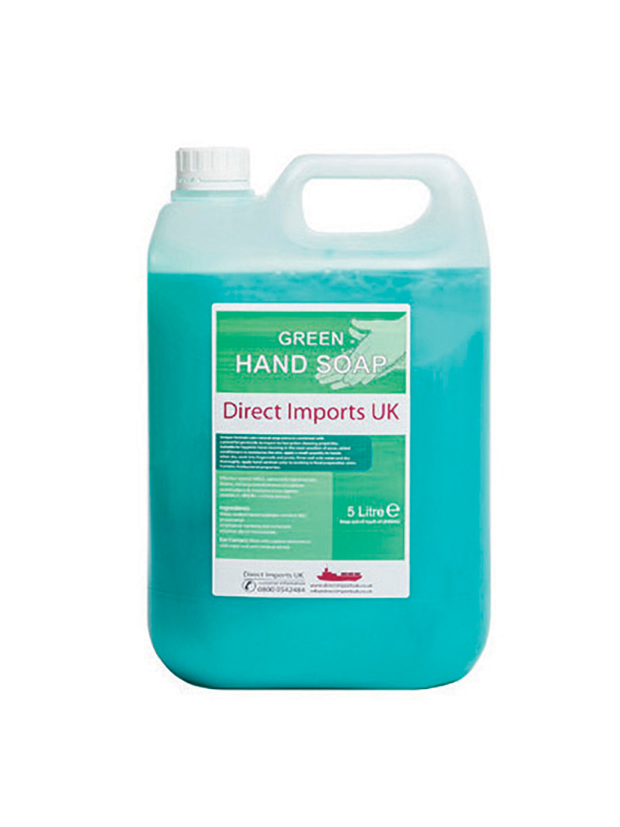 5 Litre Green Bacterial Hand Soap 2 Per Case