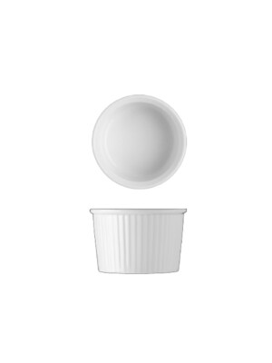 Ramekin Ribbed 30cl 10oz 6 Per Case