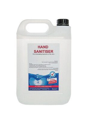 5 Litre Alcohol Hand Sanitiser Gel 2 Per Case