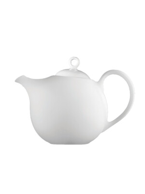 Principle White Teapot 60cl Per Case