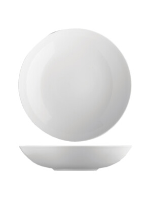 Principle White Deep Coup Bowl 26cm 3 Per Case