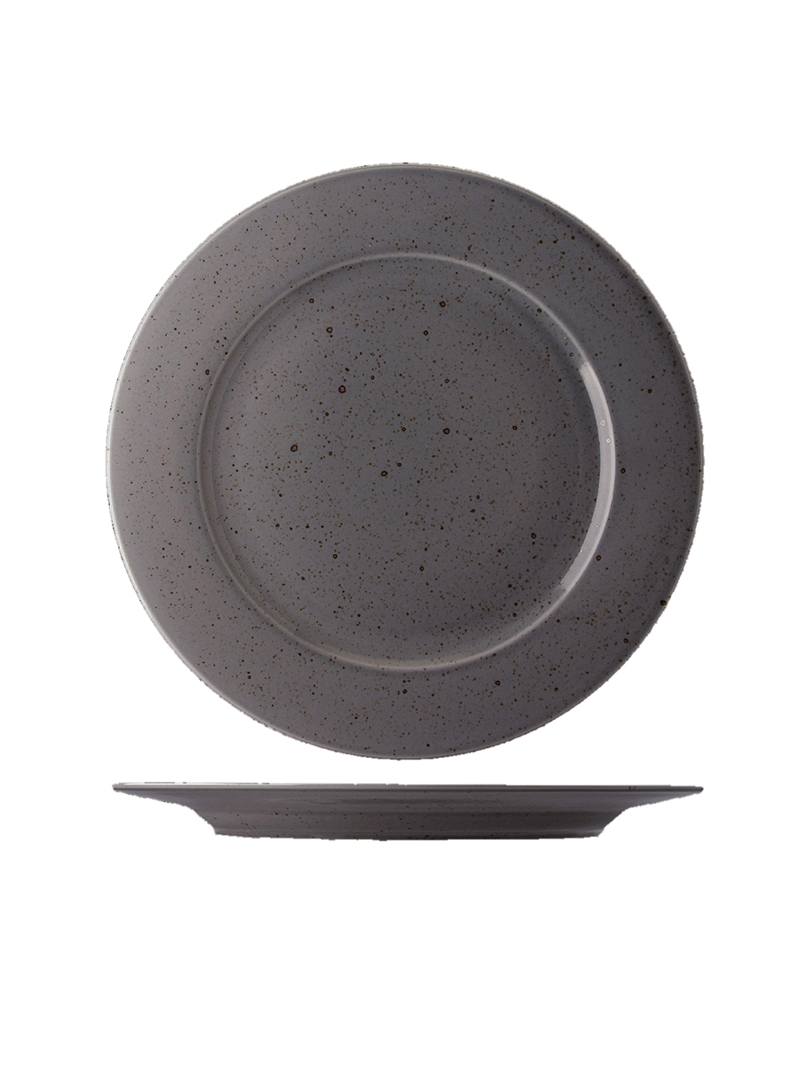 Lifestyle Highland - Rimmed Plate 28cm 6 Per Case
