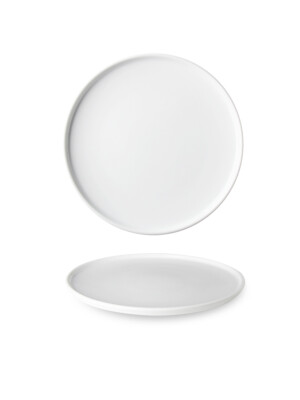 Optimo White Flat Plate 20cm 6 Per Case