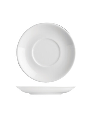 Principle White Saucer For Soup Bowl 17cm 6 Per Case