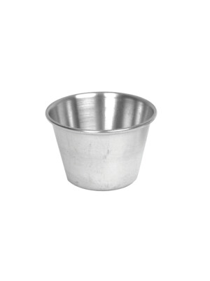 Sauce Cup Stainless Steel 74ml 2.5 oz 12 Per Case