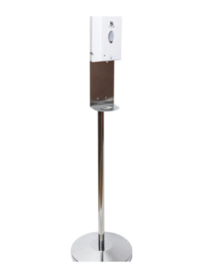Stainless Steel Tall Free Standing Stand With Dispncer And Bracket 1 Per Case