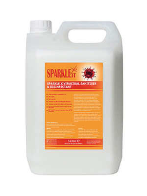 5Ltr Virucidal Disinfectant 2 Per Case
