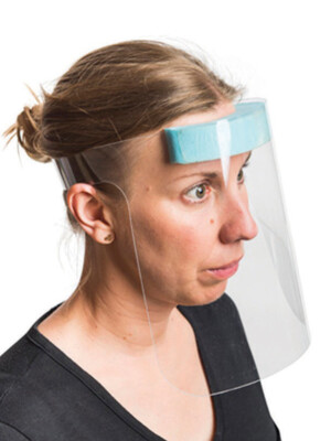 Visor With Sponge 10 Per Pack