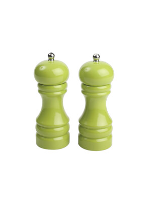 Capstan Pepper Mill 15cm In Green Gloss 15cm 6" 1 Per Case