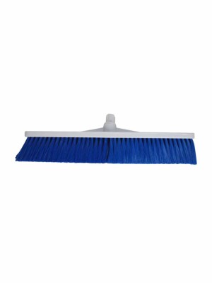 Hard Push Broom - 300mm (12") Blue 1 Per Case