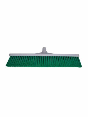 Hard Push Broom - 300mm (12") Green 1 Per Case