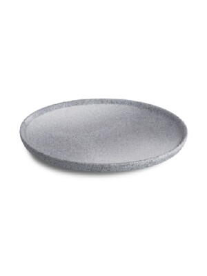 Granit Glazed Flat Plate 26cm 6 Per Case