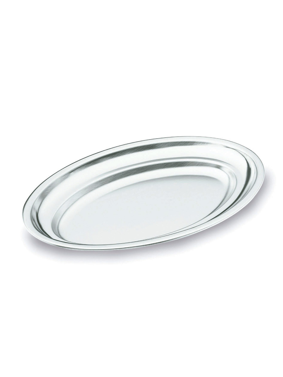 Oval Meat Flat 16" 1 Per Case
