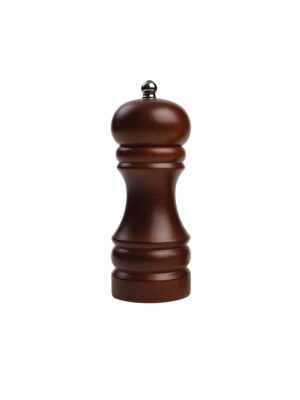 Capstan Salt Mill Dark Stained Hevea 15cm 6 Inch 1 Per Case