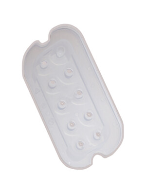 Grid For Air-Tight Containers clear 1/4 220x100x20mm 1 Per Case