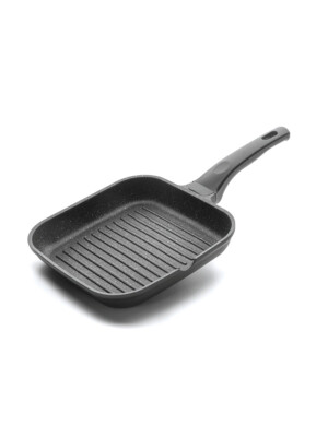 Cast Iron Grill Ribbed 28x28cm 1 Per Case