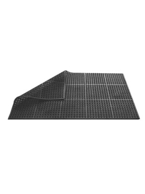 Anti Fatigue Rubber Mat 1.5M x 90cmx1.2cm 1 Per Case