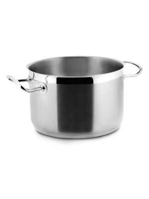 Stew Pan Stainless Steel 9.5Inch 24cm 7Ltr 1 Per Case