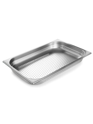 Gastronorm Perforated Stainless Steel 1/1 65mm Deep 1 Per Case