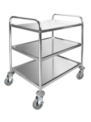 3 Tier Stainless Steel Trolly 1 Per Case