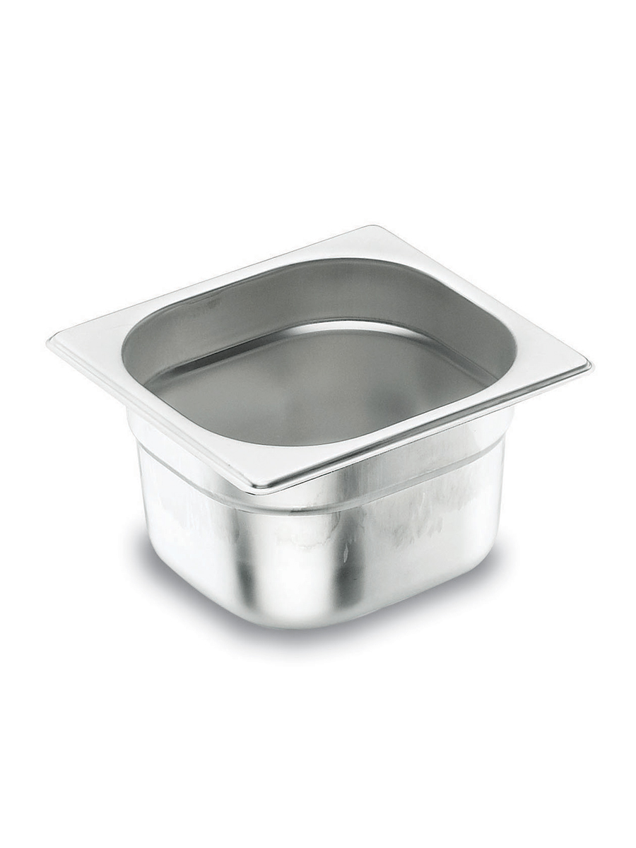 Gastronorm Stainless Steel 1/6 100mm Deep 1 Per Case