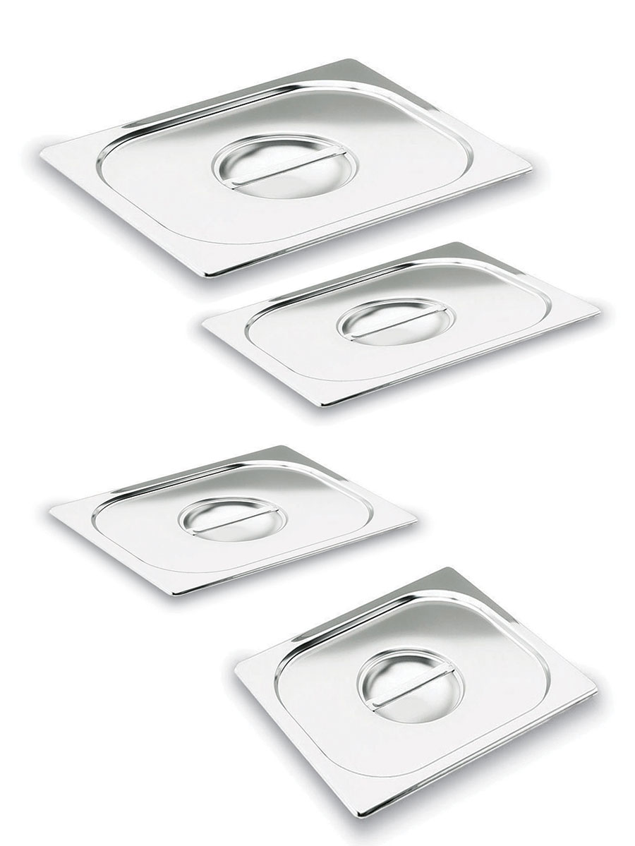 Gastronorm Cover Stainless Steel 1/3 1 Per Case