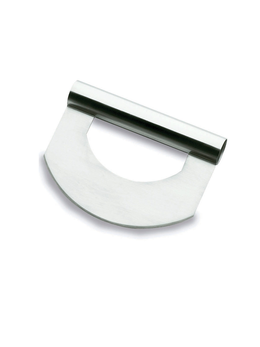 Rounded Stainless Steel Scraper 15x9cm 1 Per Case