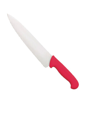 Cook'S Knife Red 25.40cm 10" 1 Per Case