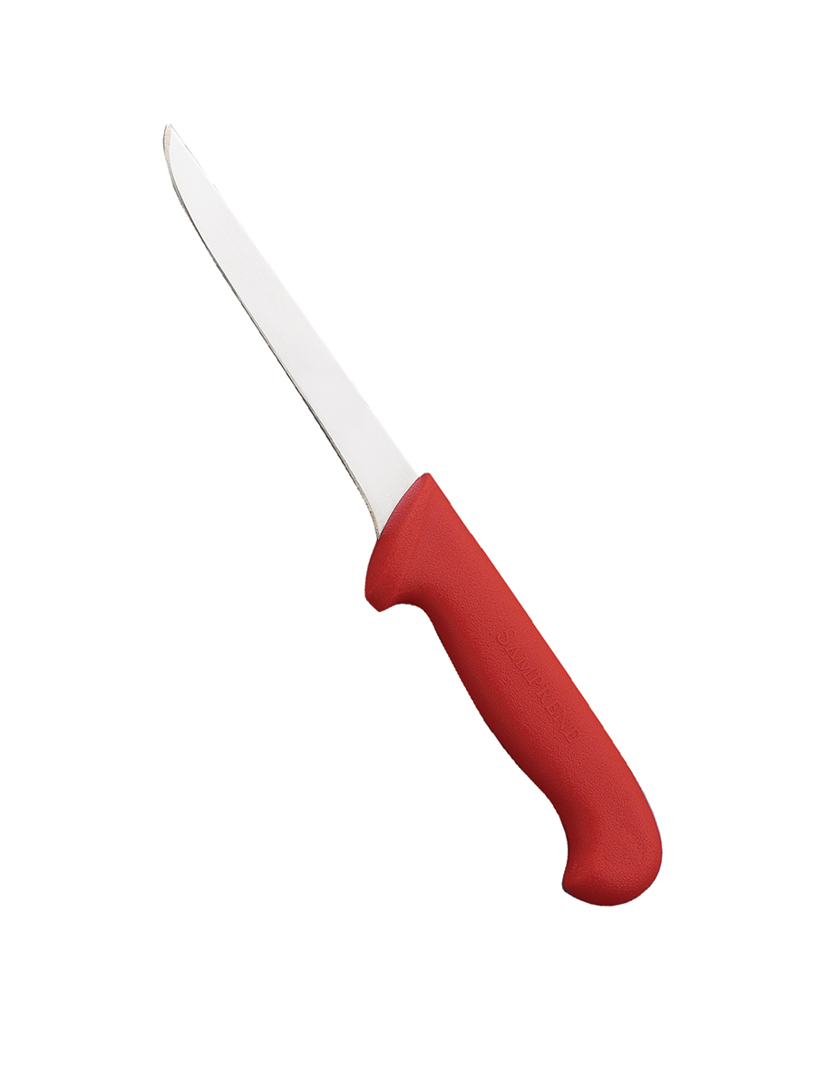 Fine Boning Knife Red 15.24cm 6" 1 Per Case
