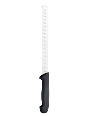 Scalloped Slicer Black 30.50cm 12" 1 Per Case